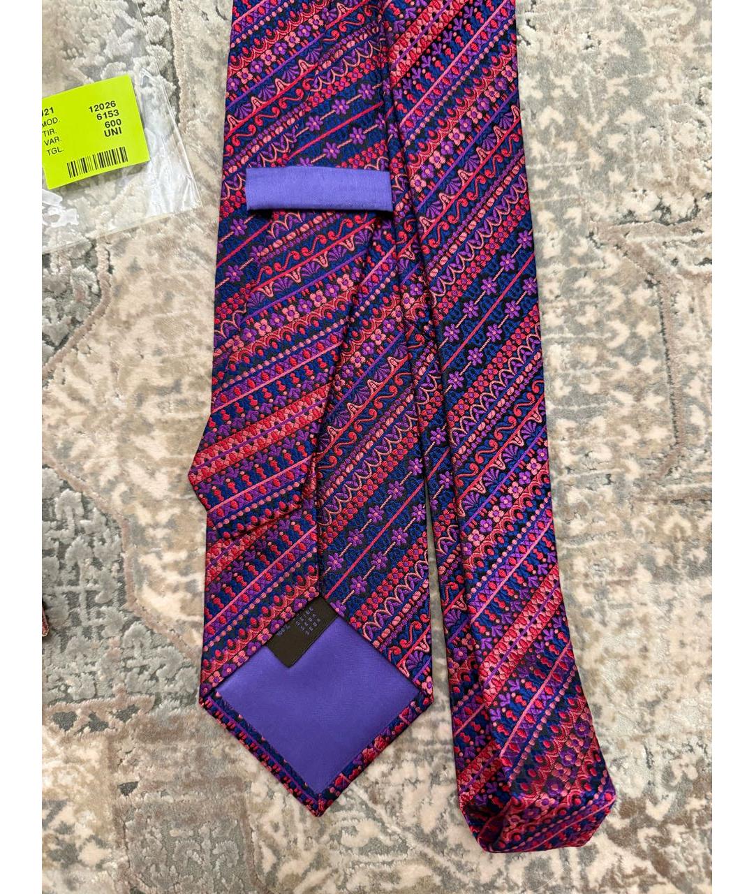 ETRO Мульти шелковый галстук, фото 3