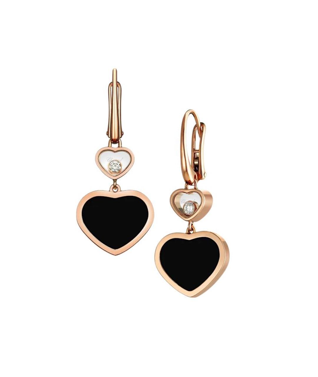 CHOPARD Золотые серьги из розового золота, фото 6