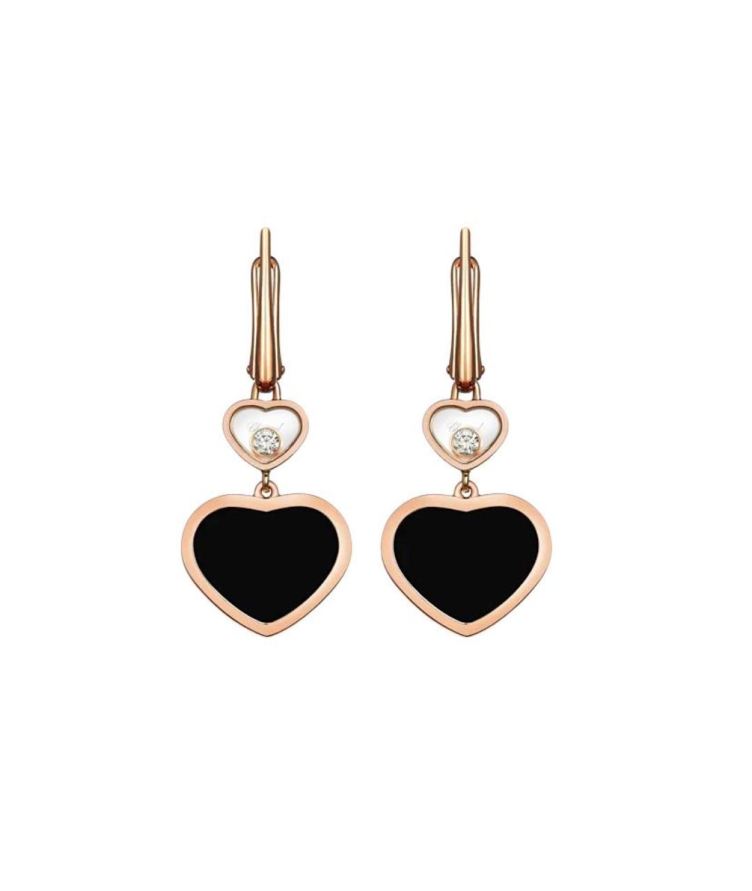 CHOPARD Золотые серьги из розового золота, фото 3