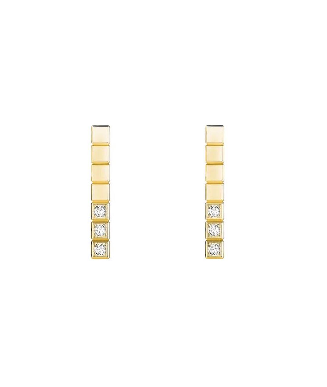 CHOPARD Золотые серьги из желтого золота, фото 3