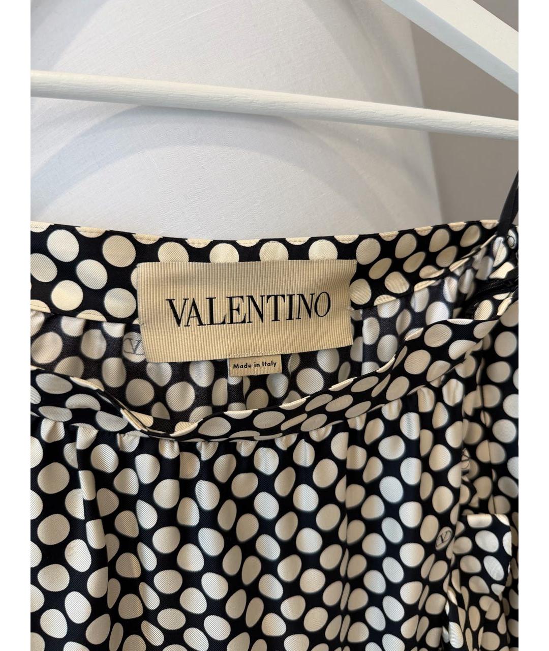 VALENTINO Шелковая юбка миди, фото 3