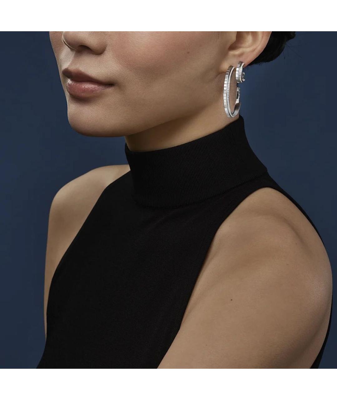 CHOPARD Серебряные серьги из белого золота, фото 5