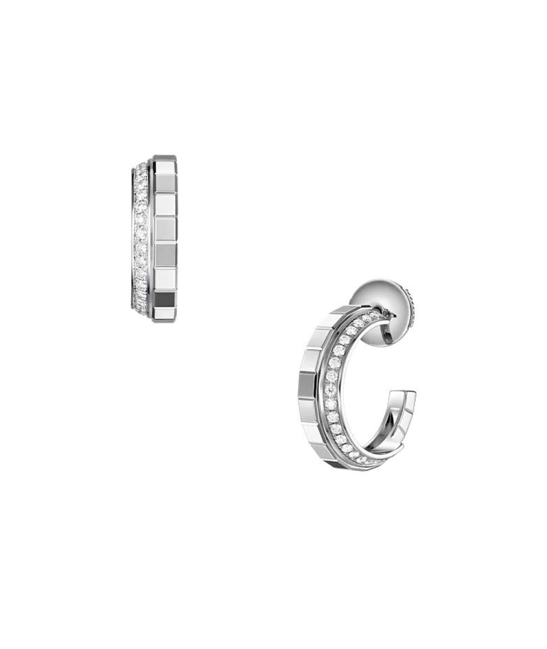 CHOPARD Серебряные серьги из белого золота, фото 6