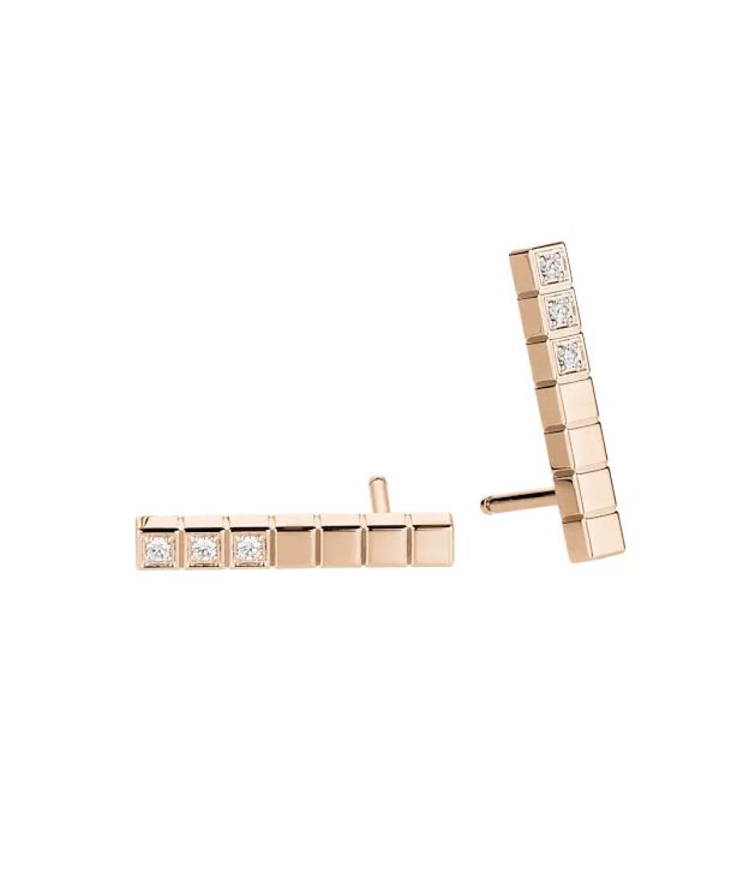 CHOPARD Золотые серьги из розового золота, фото 5