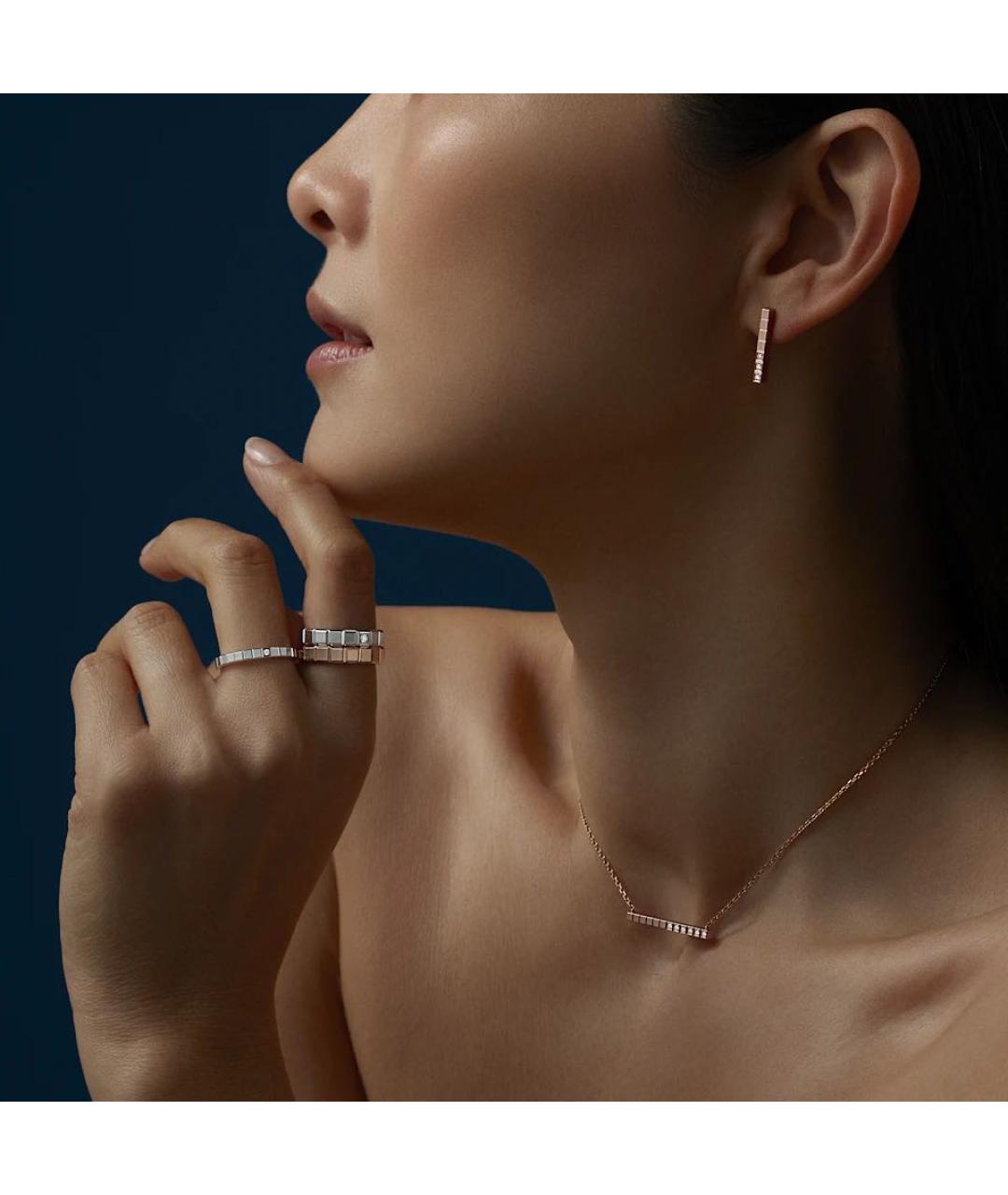 CHOPARD Золотые серьги из розового золота, фото 6