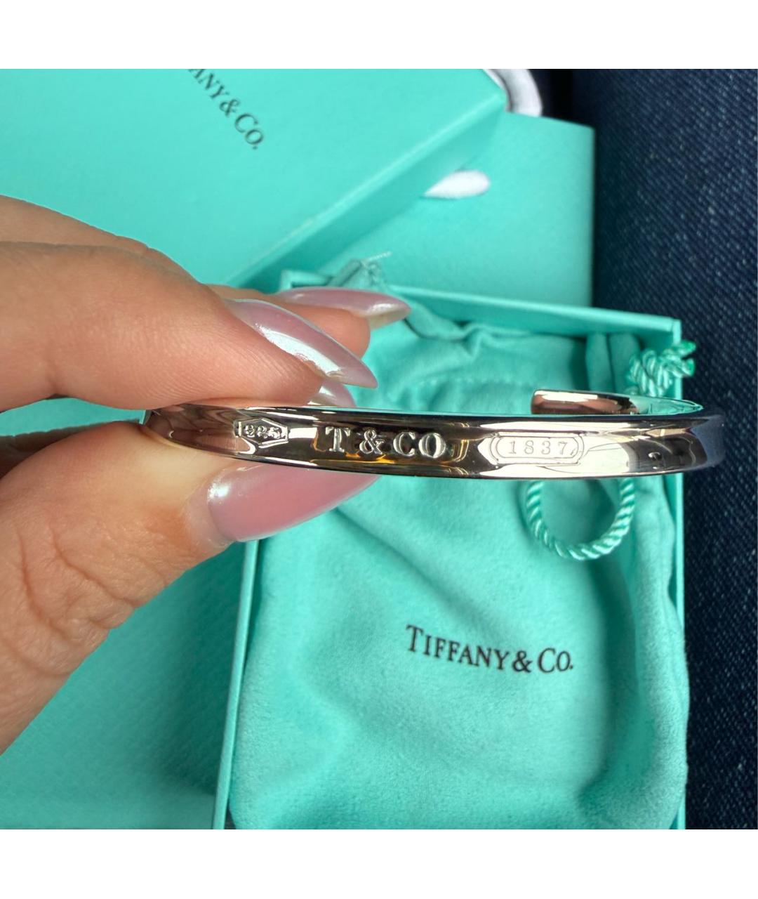 TIFFANY&CO Серебряный серебряный браслет, фото 5