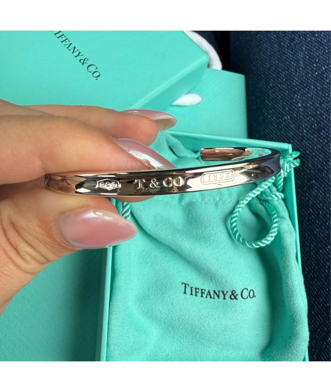 TIFFANY&CO Серебряный серебряный браслет, фото 3