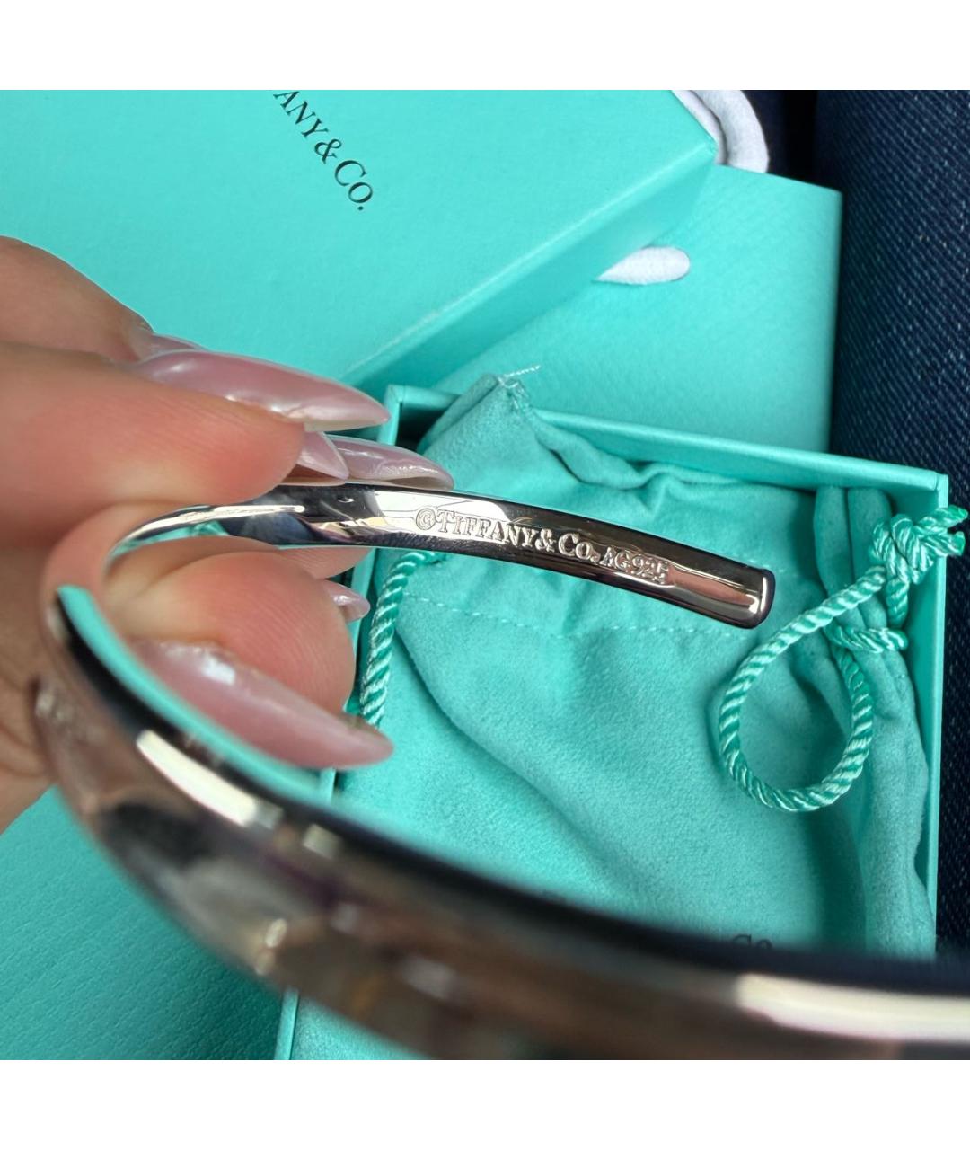 TIFFANY&CO Серебряный серебряный браслет, фото 4