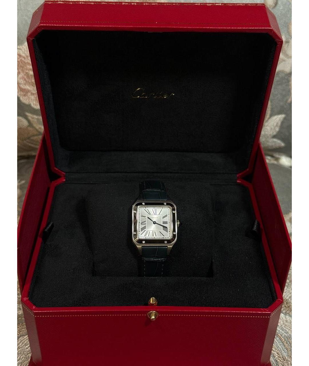 CARTIER Серебряные часы, фото 4