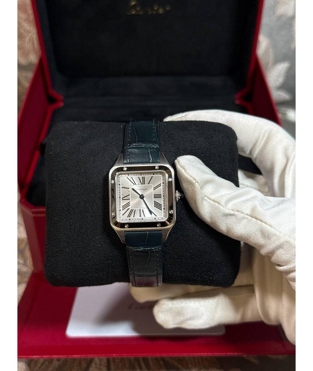 CARTIER Серебряные часы, фото 2