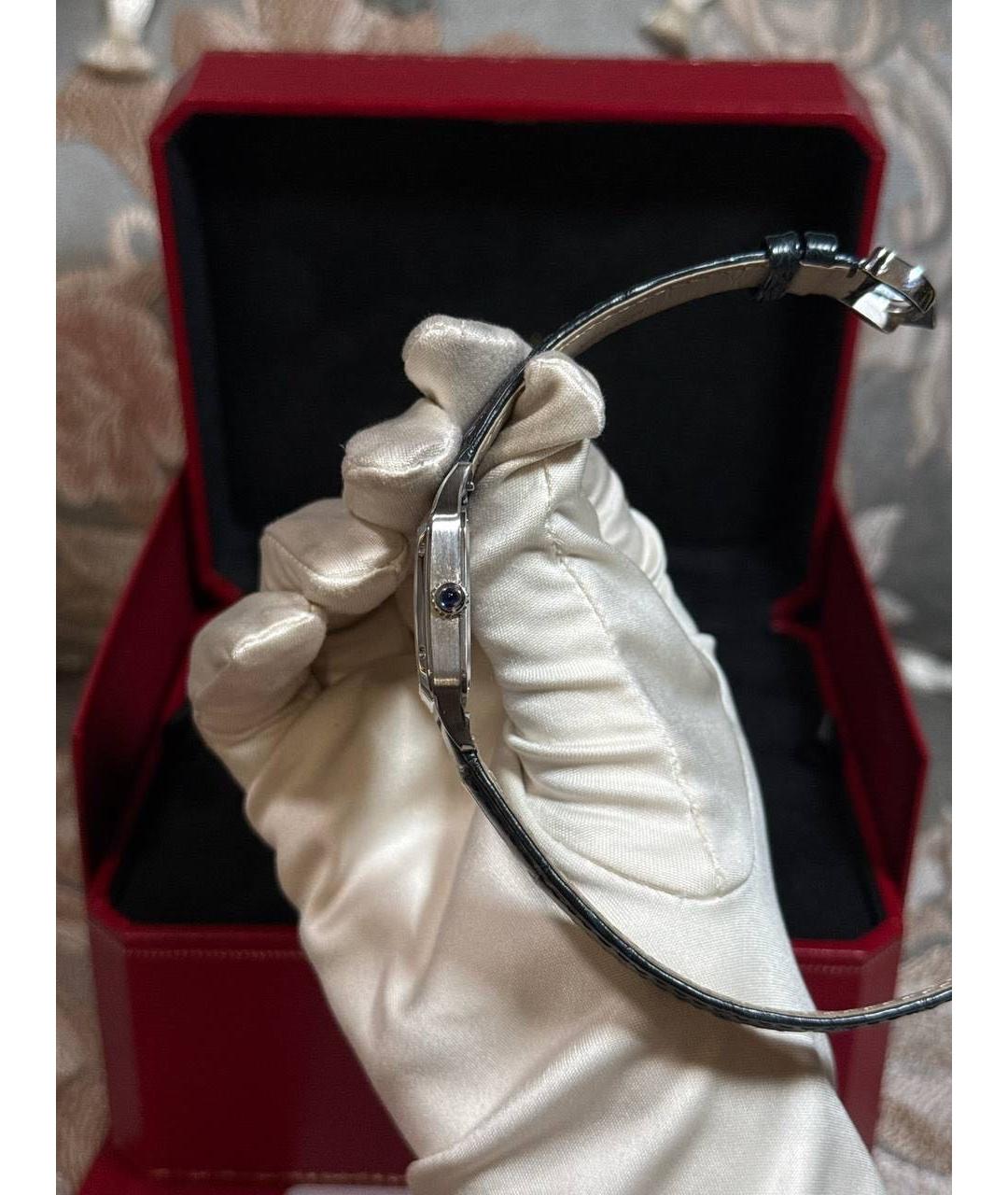CARTIER Серебряные часы, фото 7