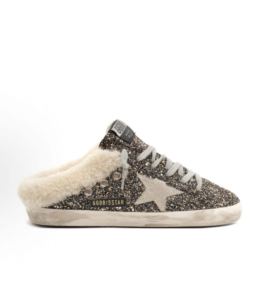 GOLDEN GOOSE Серебряные кеды, фото 7