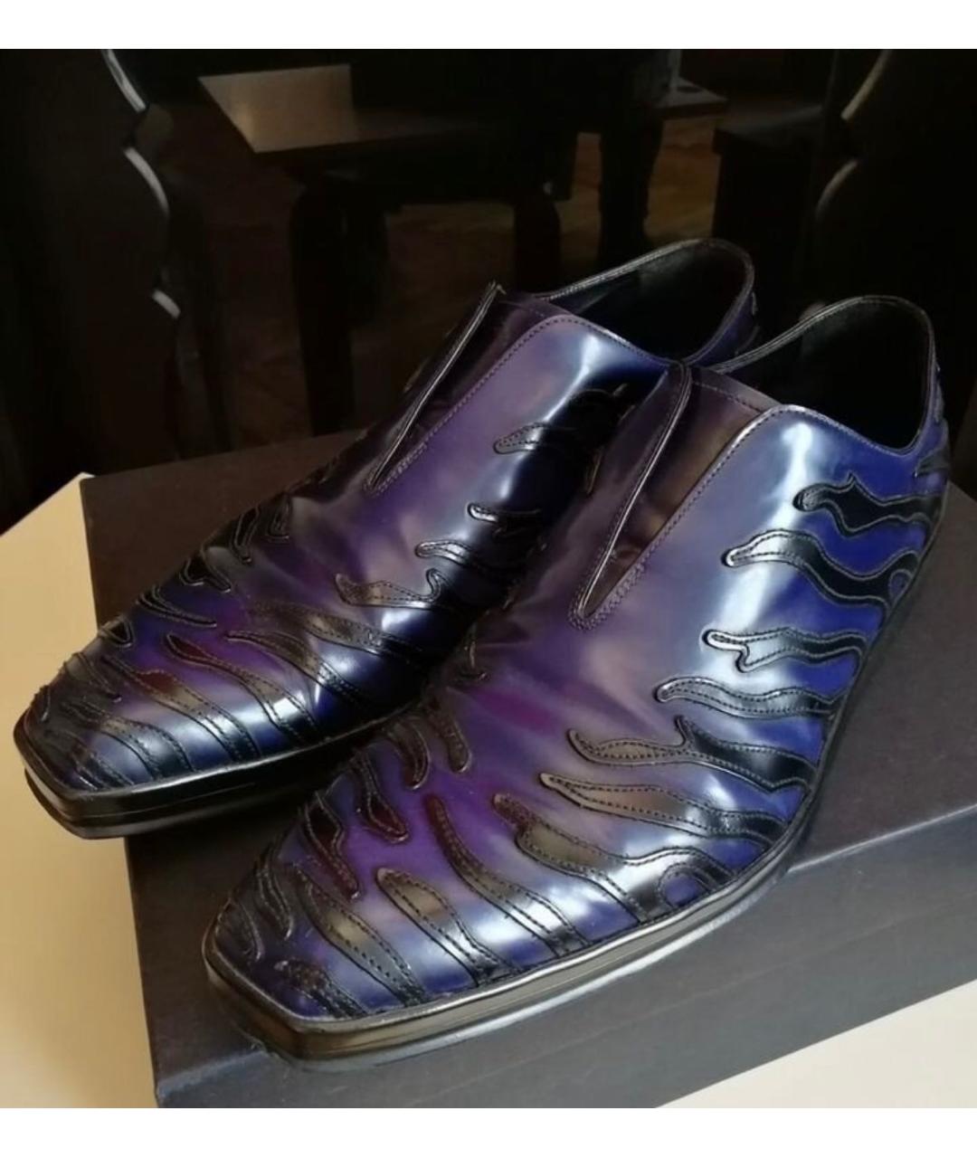 PRADA Мульти кожаные туфли, фото 2