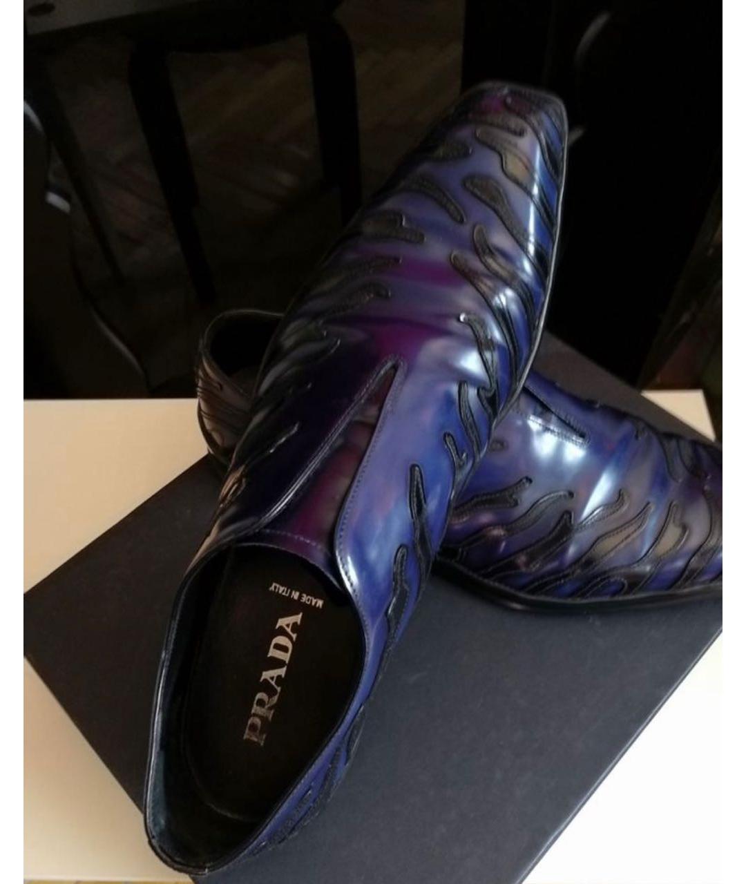 PRADA Мульти кожаные туфли, фото 3