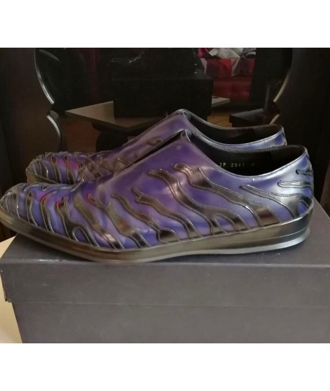 PRADA Мульти кожаные туфли, фото 9