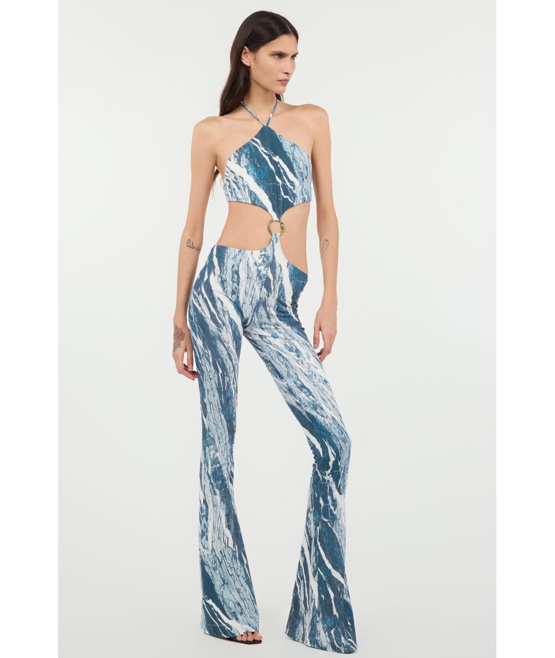 ROBERTO CAVALLI Синий комбинезон, фото 3