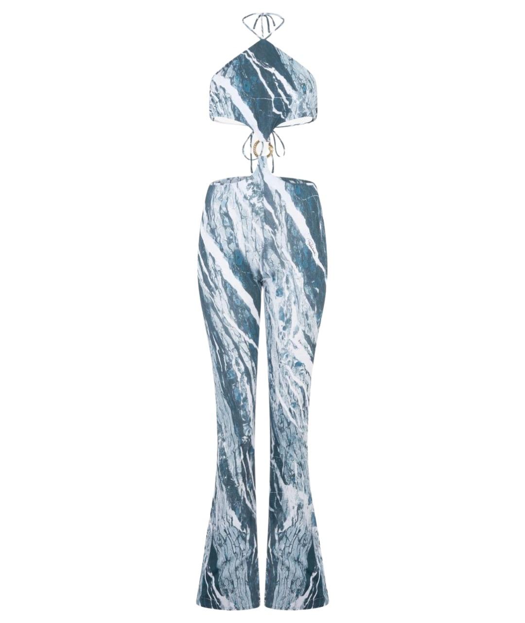 ROBERTO CAVALLI Синий комбинезон, фото 1