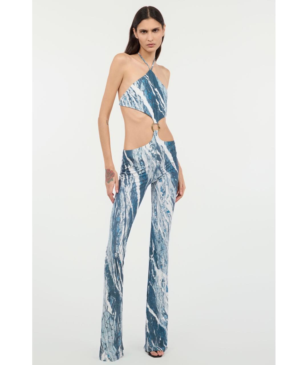 ROBERTO CAVALLI Синий комбинезон, фото 2