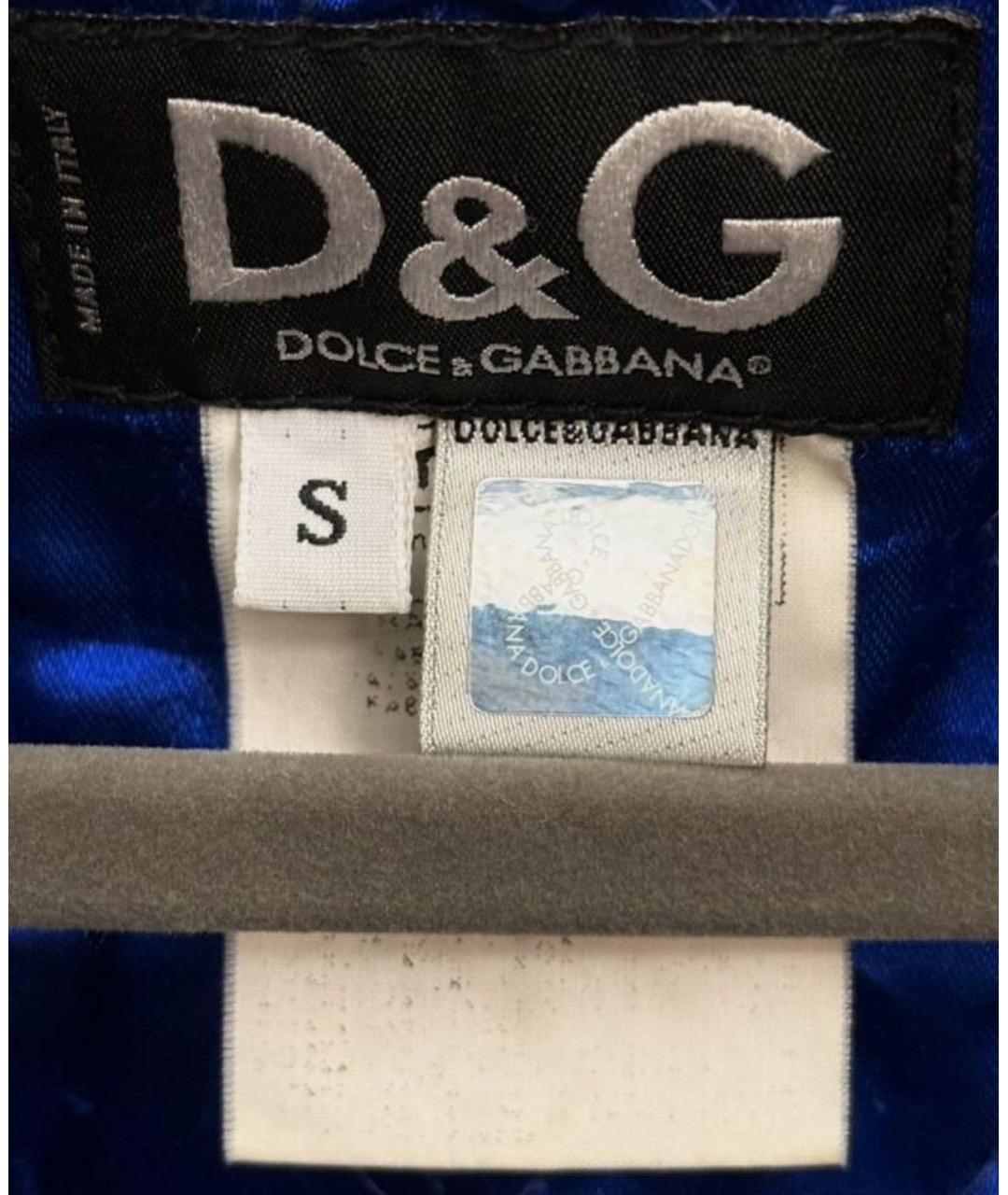 DOLCE&GABBANA Черная шерстяная куртка, фото 4