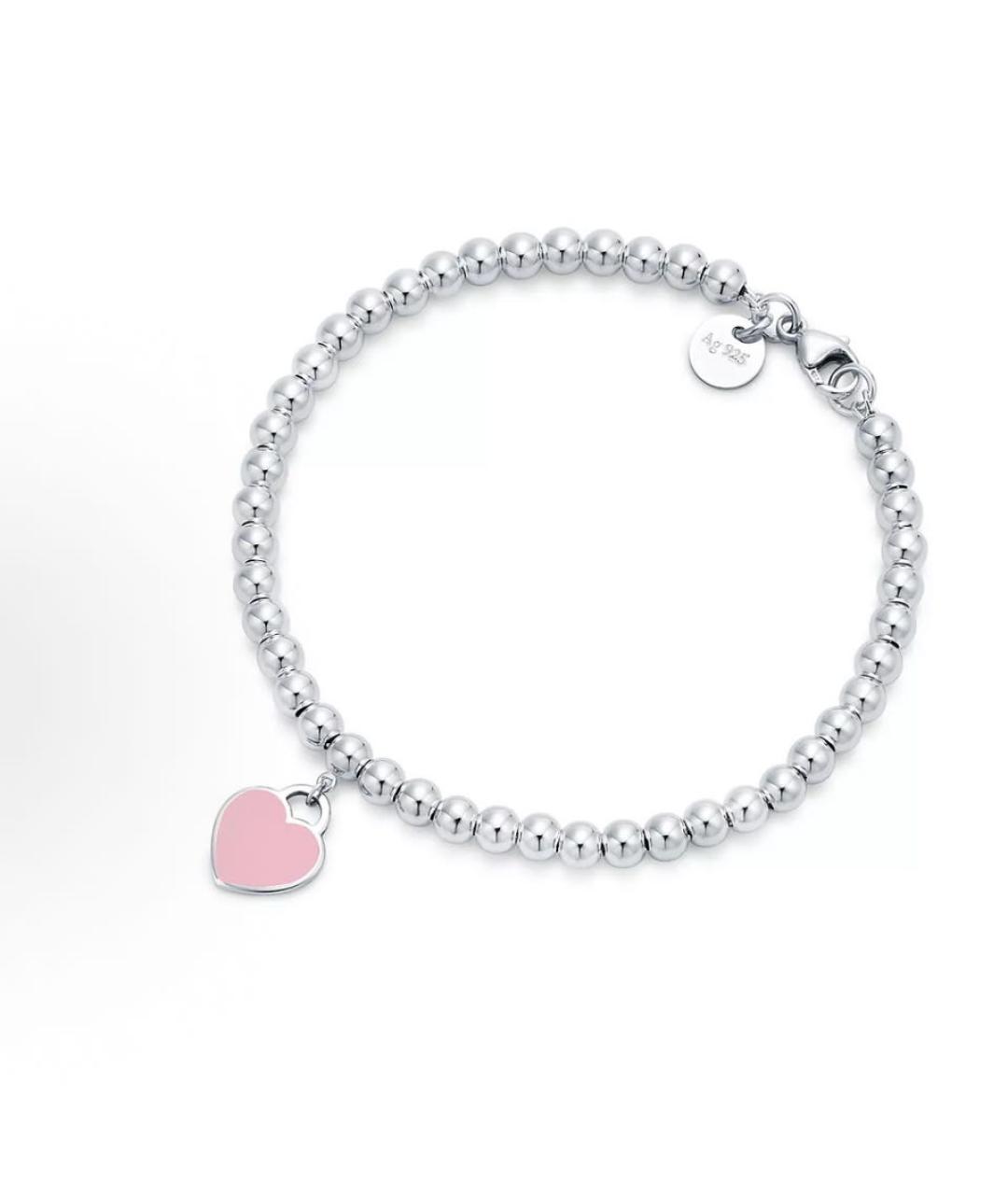 TIFFANY&CO Серебряный серебряный браслет, фото 6