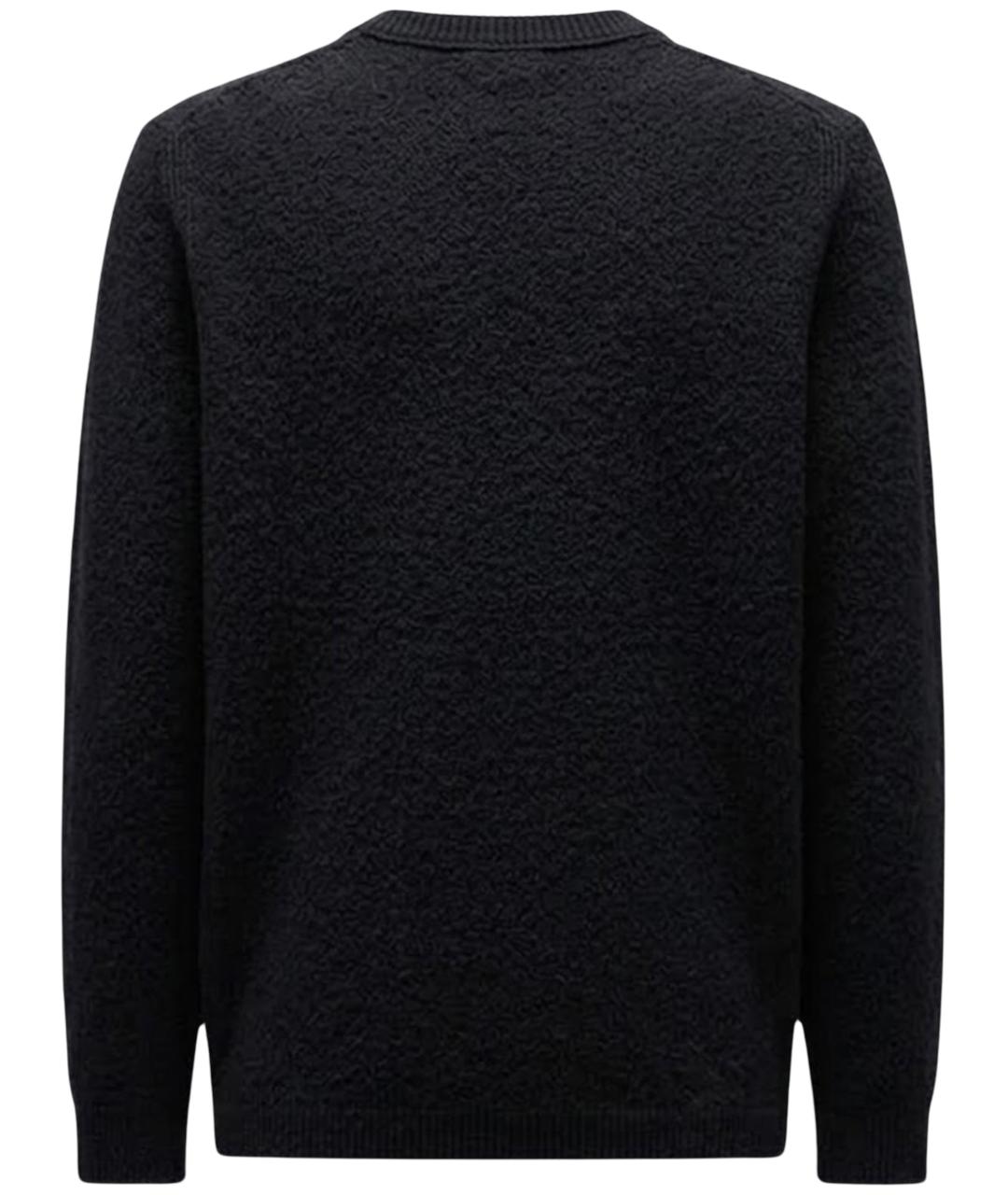 CP COMPANY Черный шерстяной джемпер / свитер, фото 2