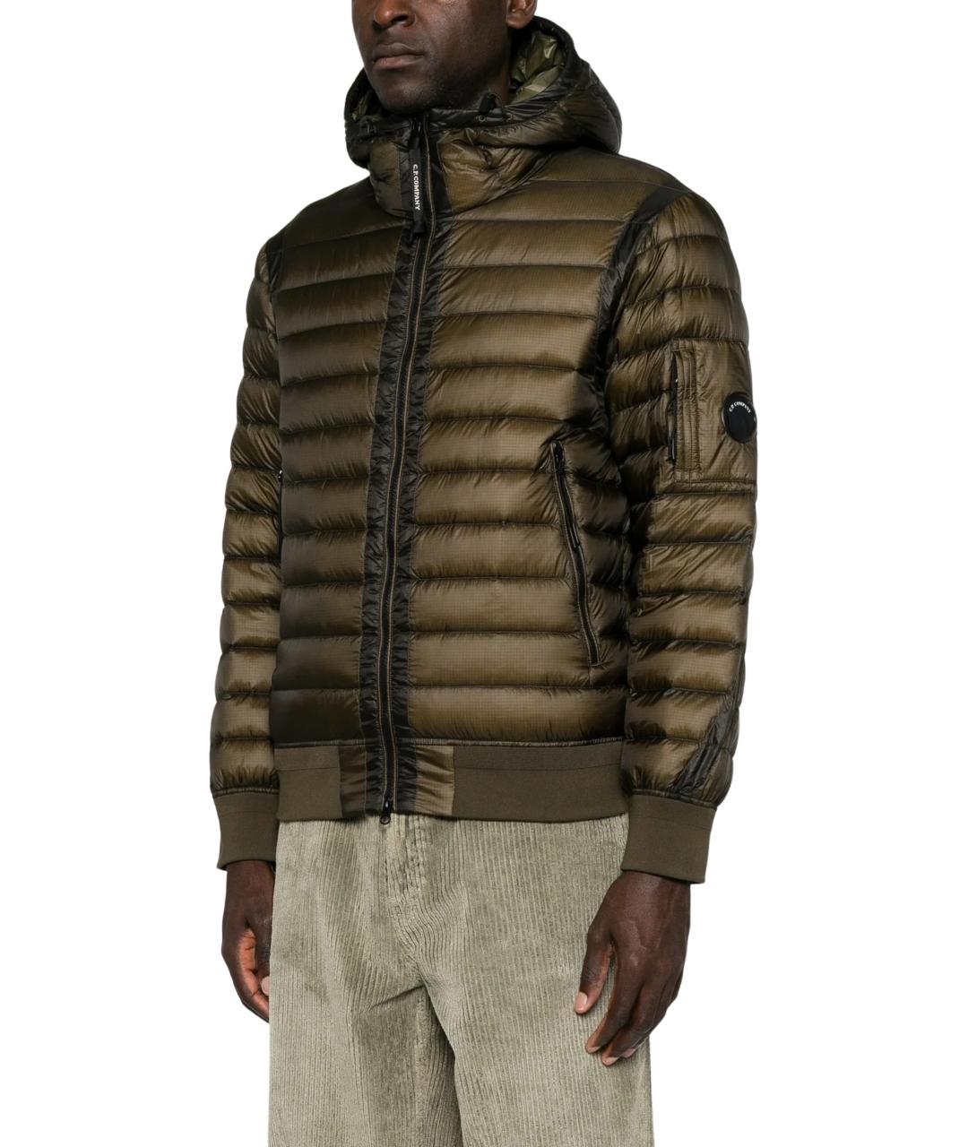 CP COMPANY Зеленая полиамидовая куртка, фото 2