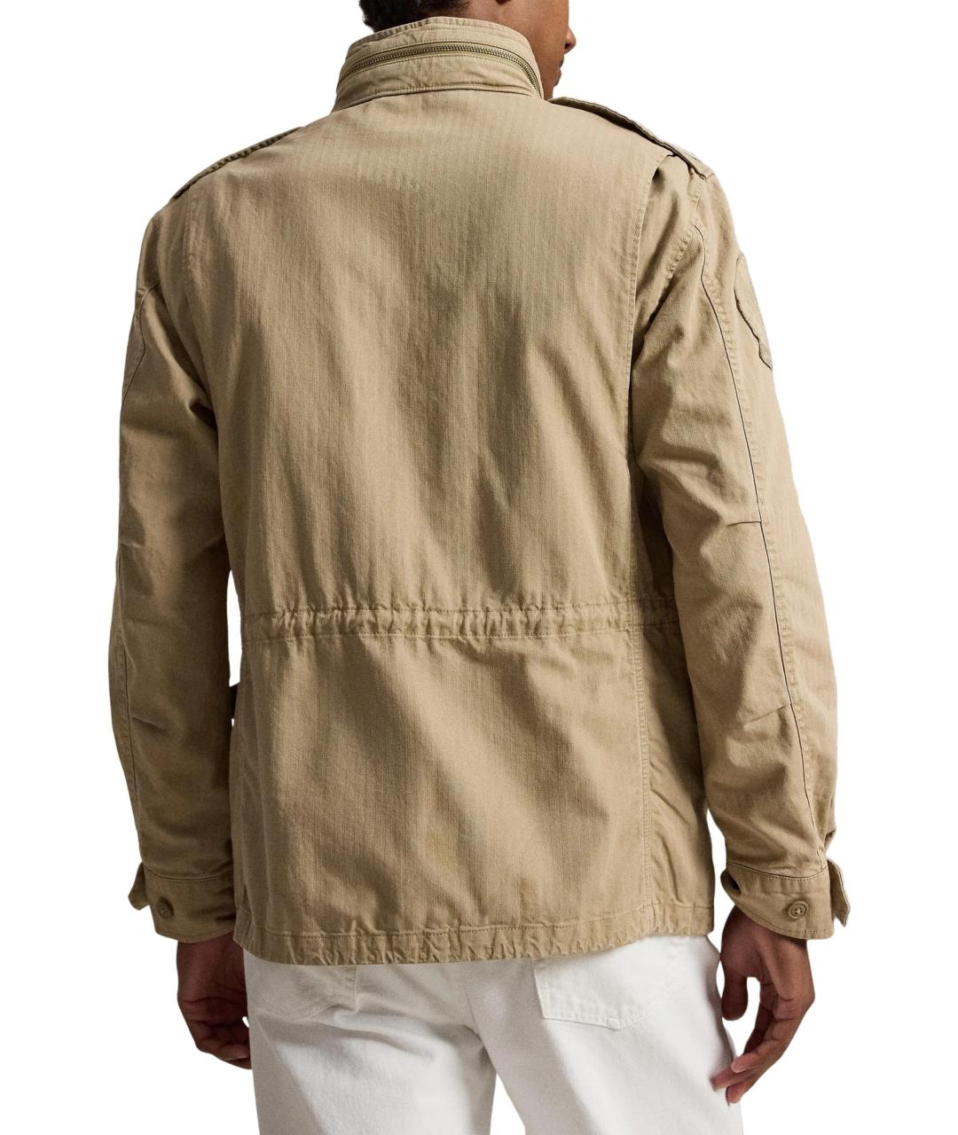 POLO RALPH LAUREN Хаки хлопковая куртка, фото 3