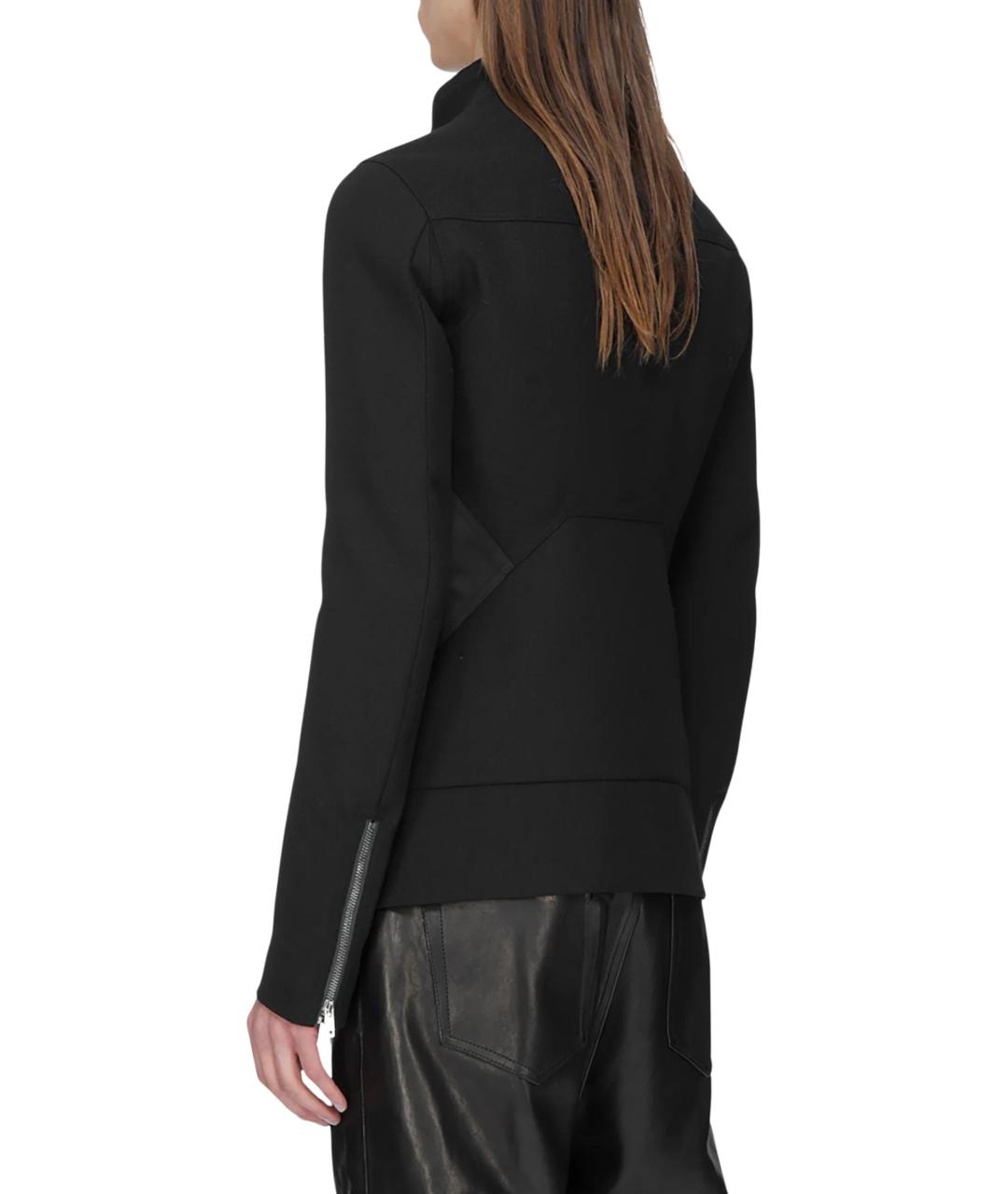 RICK OWENS Черная хлопковая куртка, фото 3