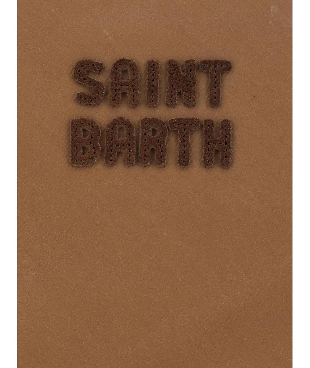 MC2 SAINT BARTH Коричневая сумка тоут, фото 3