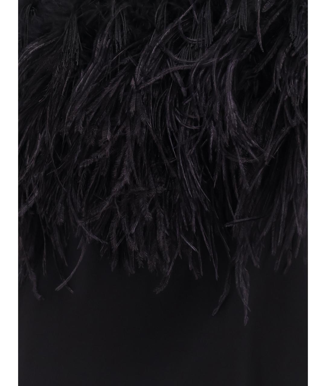 ALBERTA FERRETTI Черная вискозная футболка, фото 3