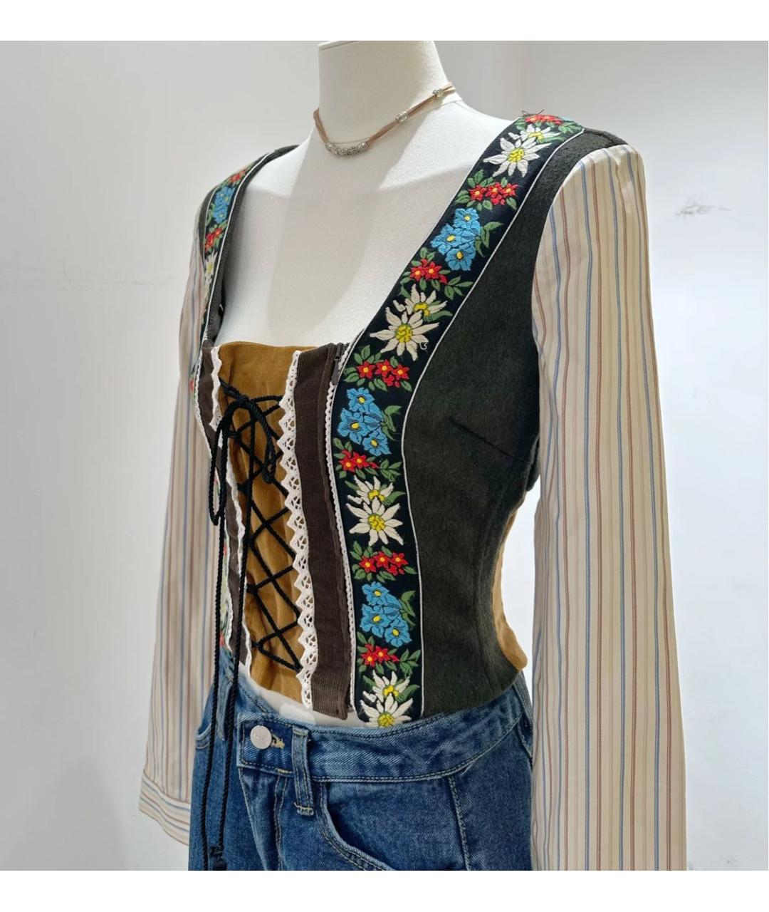DOLCE&GABBANA Мульти хлопковая рубашка, фото 6