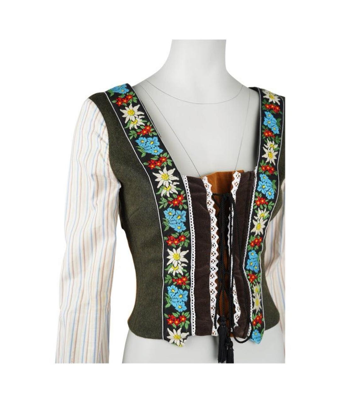 DOLCE&GABBANA Мульти хлопковая рубашка, фото 7