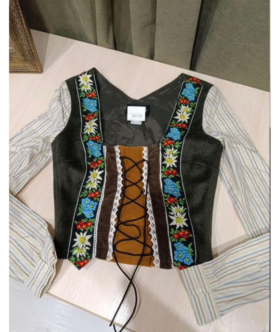 DOLCE&GABBANA Мульти хлопковая рубашка, фото 2
