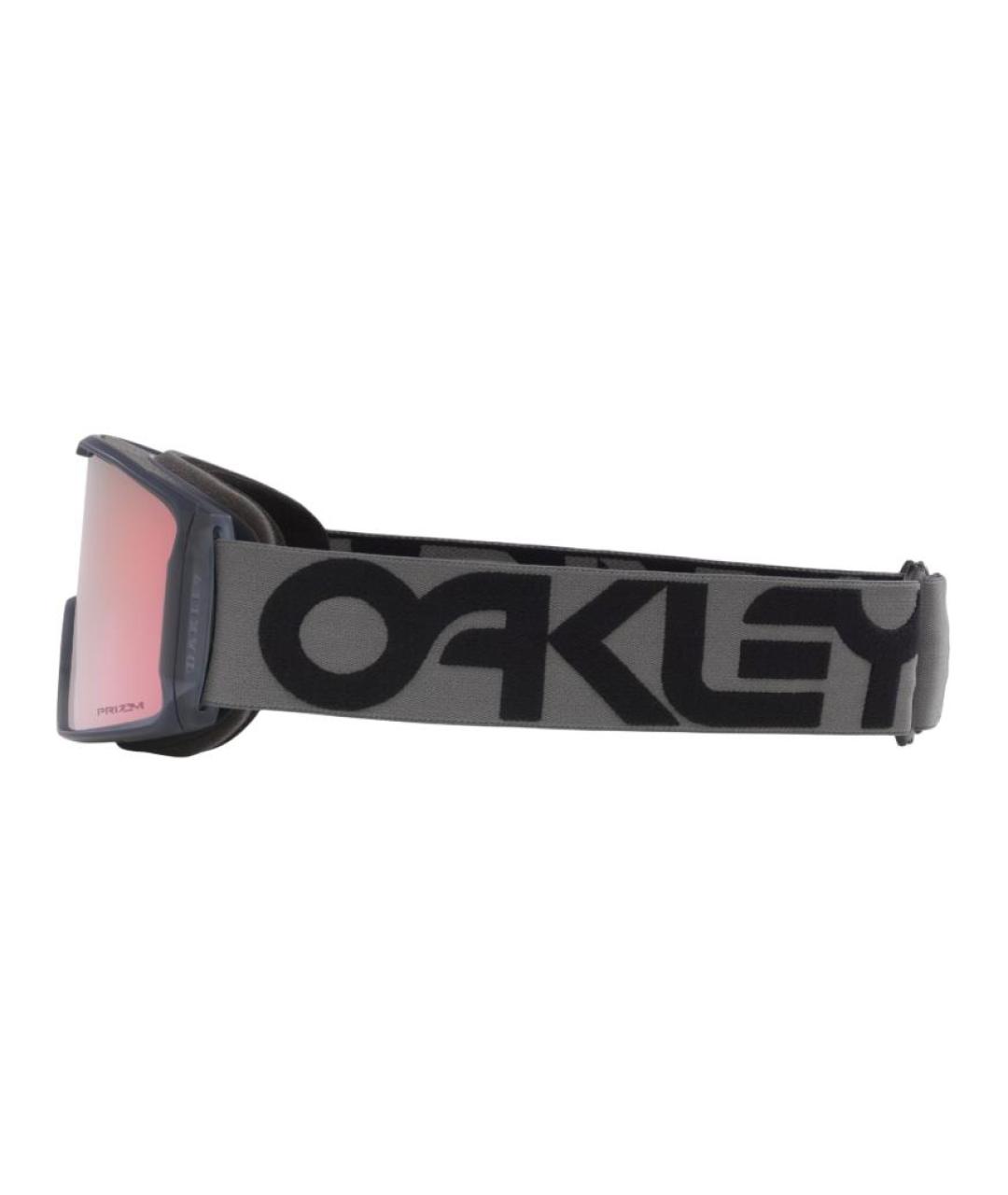 OAKLEY Черные пластиковые солнцезащитные очки, фото 3