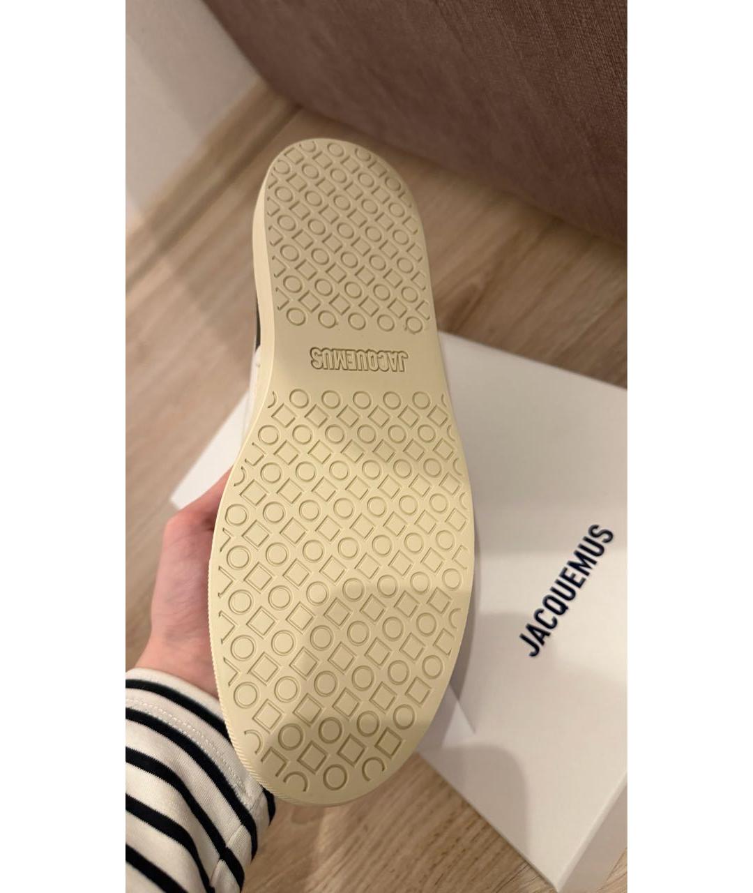 JACQUEMUS Мульти текстильные кеды, фото 4