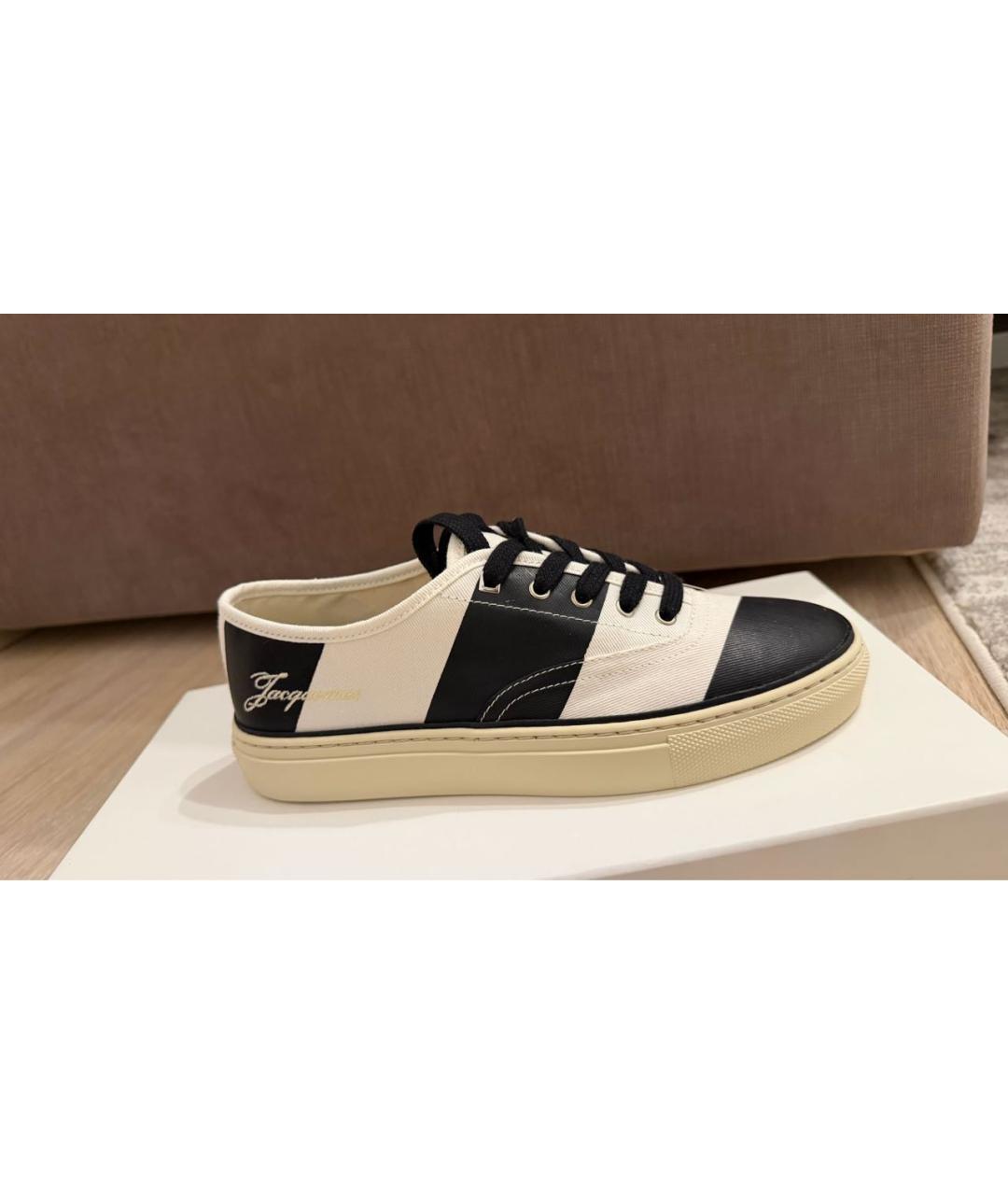 JACQUEMUS Мульти текстильные кеды, фото 3