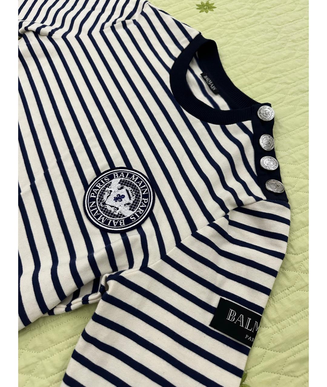 BALMAIN Мульти хлопковый джемпер / свитер, фото 3