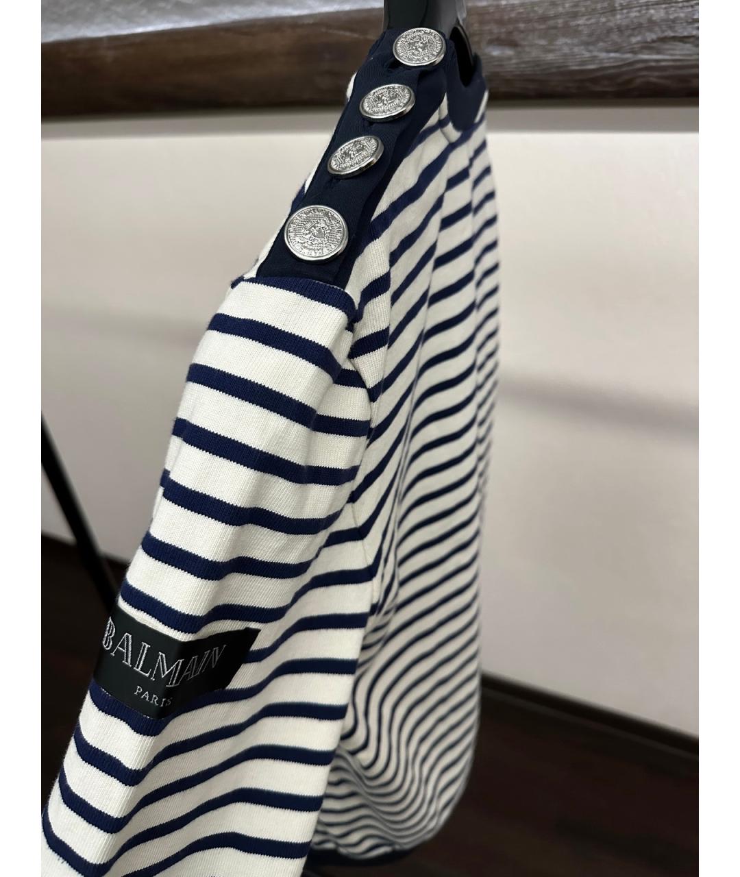 BALMAIN Мульти хлопковый джемпер / свитер, фото 8