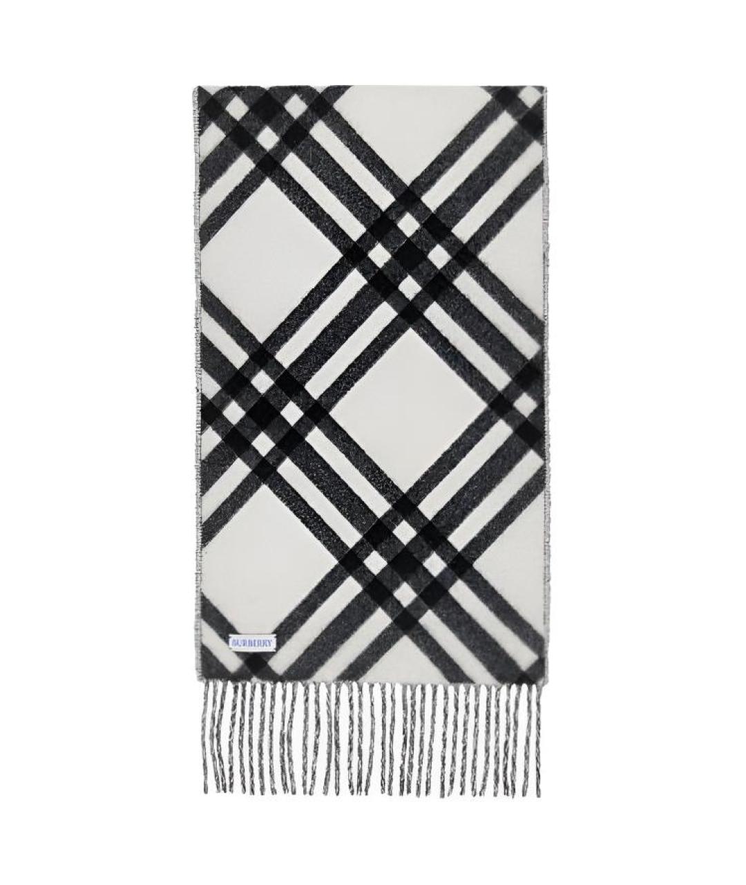 BURBERRY Черный шарф, фото 3