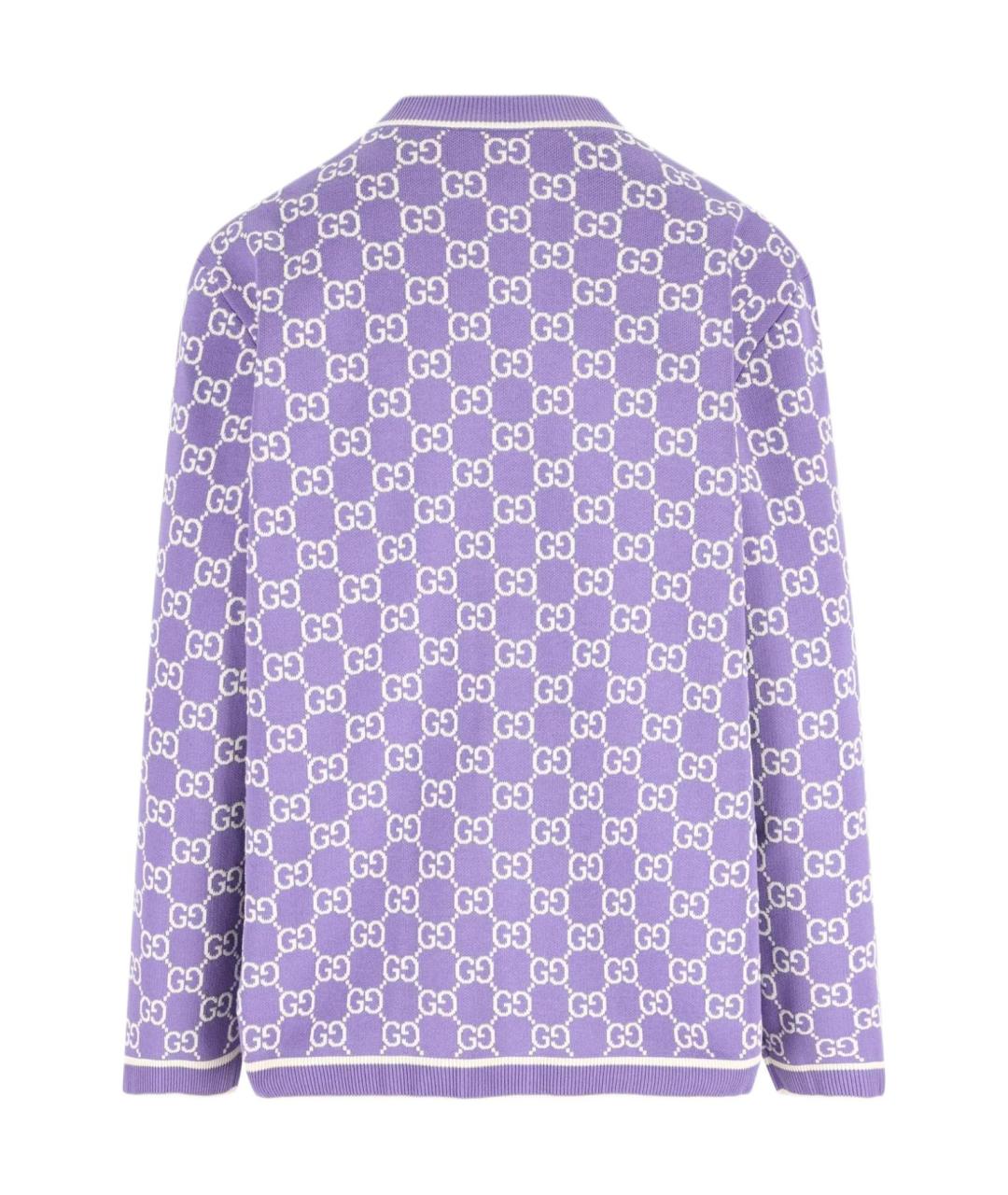 GUCCI Фиолетовый кардиган, фото 2