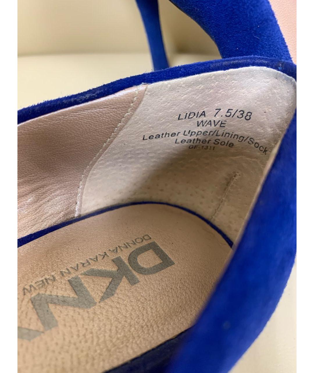 DKNY Синие туфли, фото 5