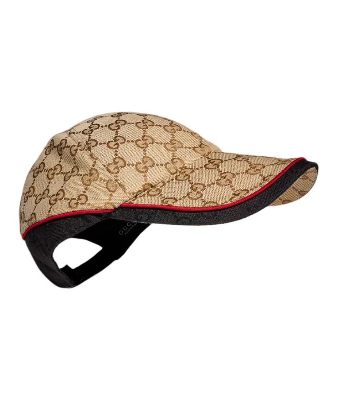 GUCCI Бежевая кепка/бейсболка, фото 2