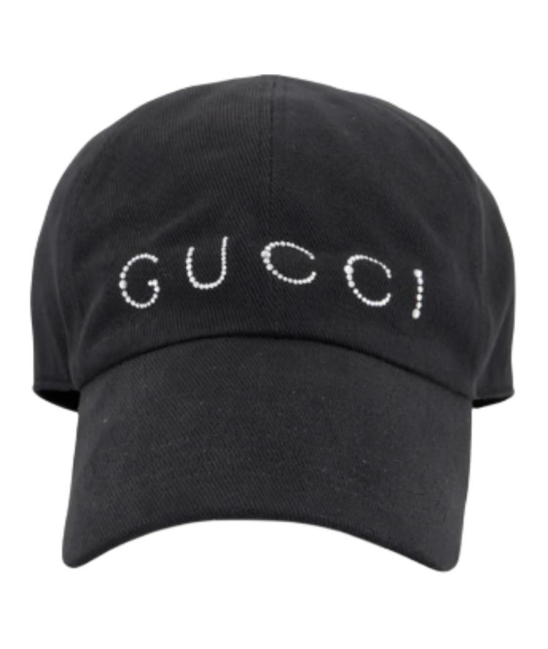 GUCCI Черная кепка, фото 2