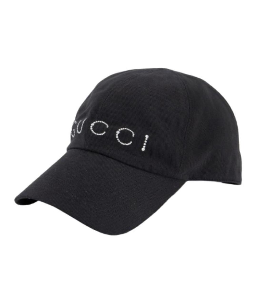 GUCCI Черная кепка, фото 1