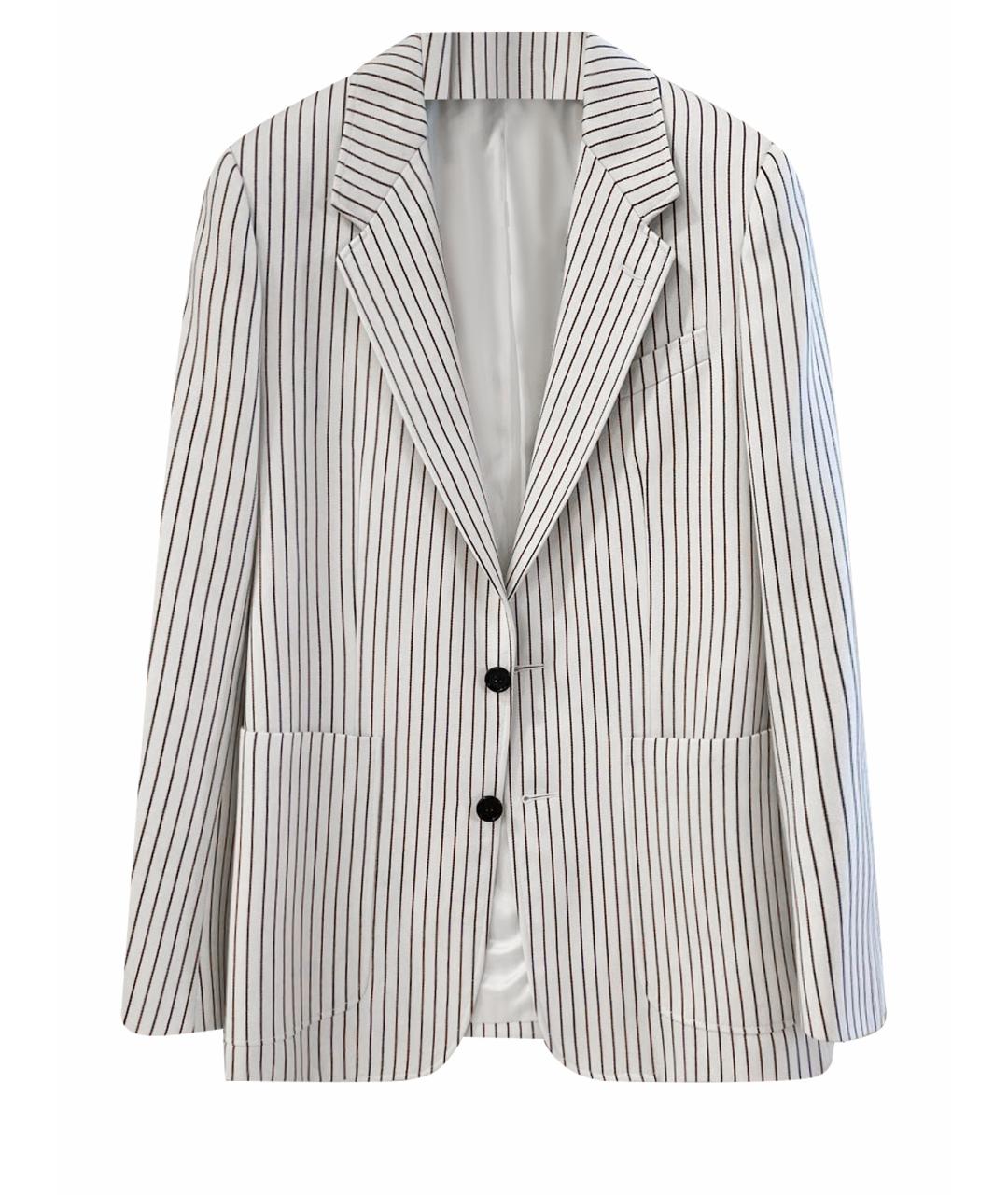 CELINE PRE-OWNED Белый шерстяной жакет/пиджак, фото 1