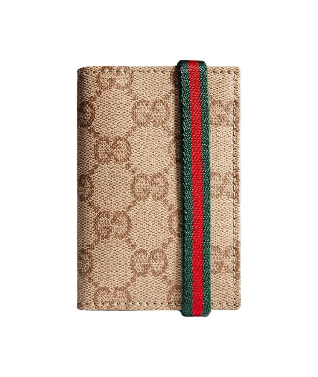 GUCCI Бежевый кардхолдер, фото 1