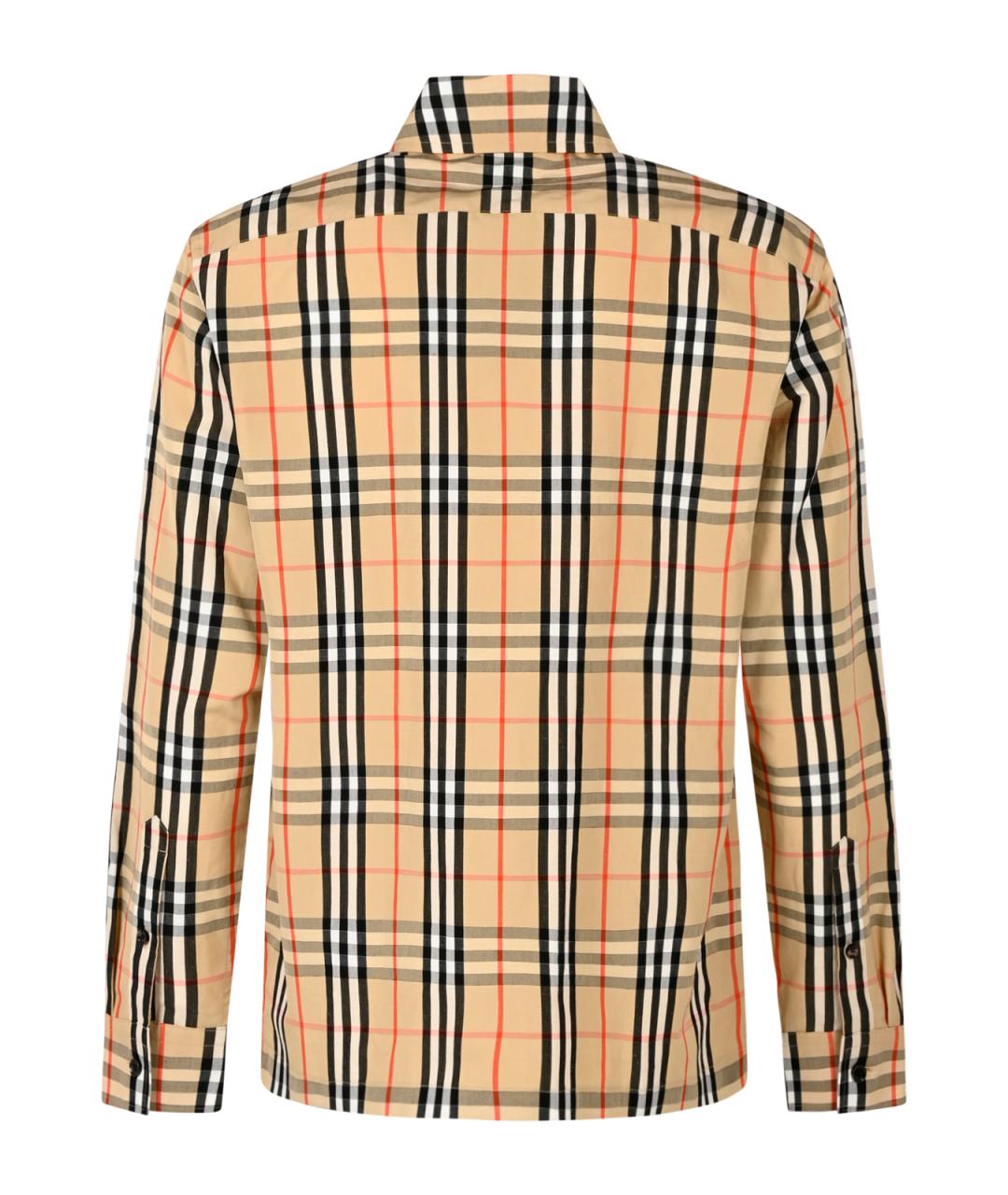 BURBERRY Бежевая кэжуал рубашка, фото 2