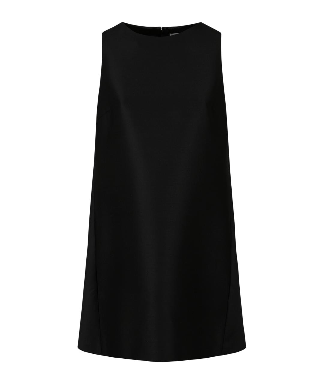 BALENCIAGA Черное шерстяное платье, фото 1