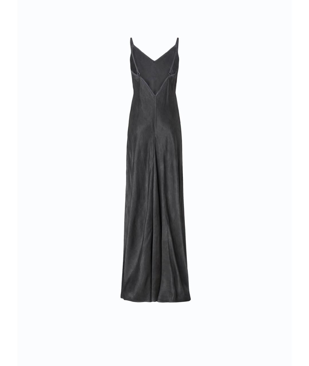 PINKO Черное вискозное повседневное платье, фото 6