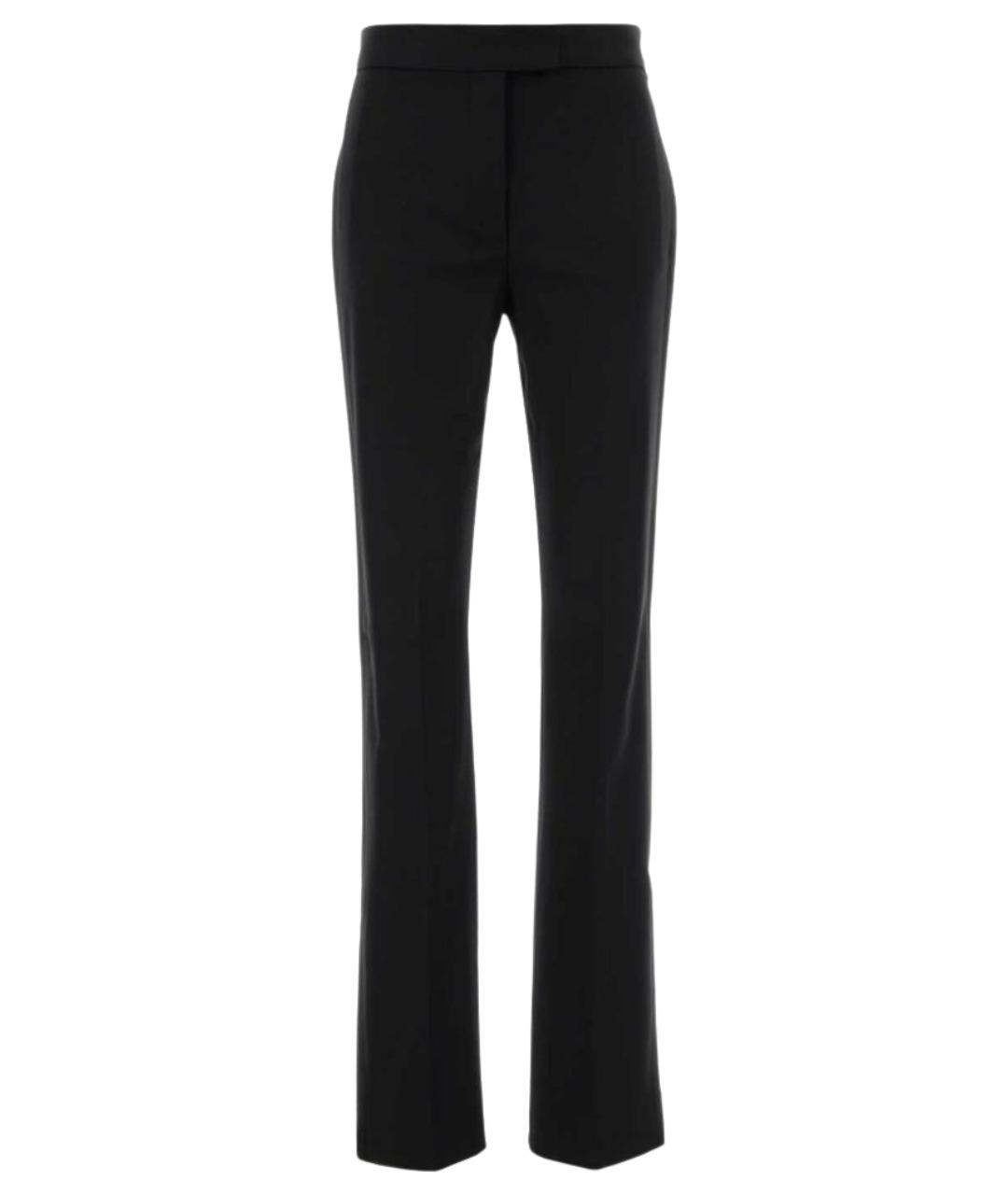 SPORTMAX Черные прямые брюки, фото 1
